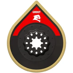 Freud Diablo 2-3/4" Starlock Carbide Grit Oscillating Blade for Grout and Mortar DOSCGX