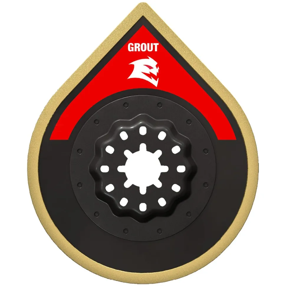 Freud Diablo 2-3/4" Starlock Carbide Grit Oscillating Blade for Grout and Mortar DOSCGX