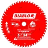Freud Diablo 6-1/2" 54-Tooth Medium Aluminum Cutting Saw Blade D0654N