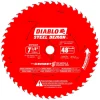 Freud Diablo 7-1/4" 48-Tooth Steel Demon Metal & Stainless Steel Circular Saw Blade Cermet II D0748CFA