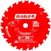 Freud Diablo 6-1/2" 24-Tooth Wood Framing Saw Blade D0624A