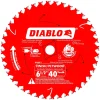 Freud Diablo 6-1/2" 40-Tooth Wood Finish Trim Saw Blade D0641A