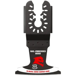 Freud Diablo 2-1/2" Universal Fit Bi-Metal Oscillating Blades for Nail-Embedded Wood (3-Pack) DOU250BW3