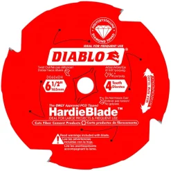 Freud Diablo 6-1/2" x 4 Tooth (PCD) Fiber Cement HardieBlade D0604DHA