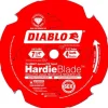 Freud Diablo 7-1/4" x 4 Tooth (PCD) Fiber Cement HardieBlade D0704DH