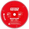 Freud Diablo 6-1/2" x 60-Tooth Steel Demon Saw Blade for Very Thin Mild Steels D0660FA