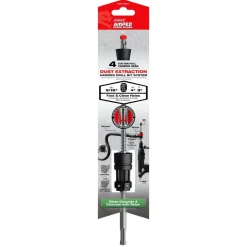 Freud Diablo AMPED Rebar Demon 5/16" x 4" x 9" SDS-Plus 4-Cutter Full Carbide Head Dust Extraction Hammer Drill Bit DMAPLA4410