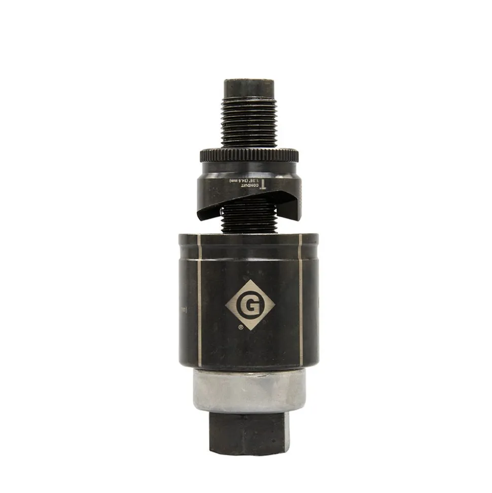 Greenlee 1" Conduit Size Slug-Buster Manual Knockout Set K2BB-1