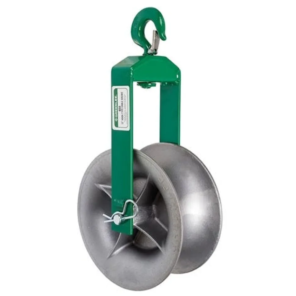 Greenlee 4000 lbs Hook Type Sheave 12 651