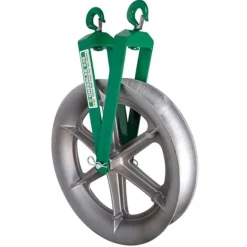 Greenlee 4000 lbs Right Angle Twin Yoke Sheave 6 639