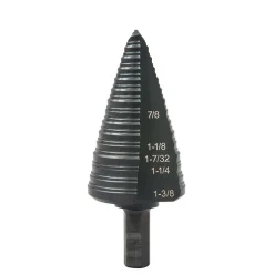 Greenlee 1-3/8" Step Bit (#12) Metal Cutter GSB12