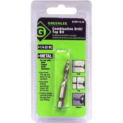 Greenlee Drill/Tap 1/4-20 DTAP1/4-20