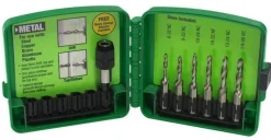 Greenlee Metric, M3-M10 6-Piece Drill/Tap Set DTAPKITM
