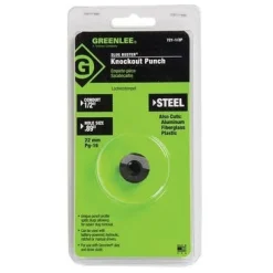 Greenlee Slug-Buster 1/2" Conduit Size Replacement Punch 721-1/2P