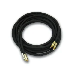 Greenlee Two 1/2" x 25' Wire Braid Hoses with 1/2" NPTF Male Fittings 111185