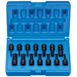 Grey Pneumatic 1/4" Drive Standard Length Set 9298HC