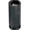 Grey Pneumatic 3/8" Drive x 1/4" Magnetic Deep Impact Socket 1008DG