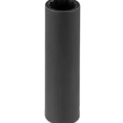 Grey Pneumatic 1/2" Drive x 1-1/4" 6-Point Deep Length Impact Socket (Standard) 2040D