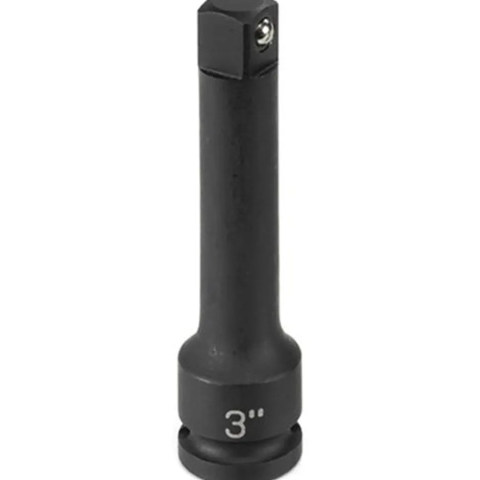 Grey Pneumatic 3/8" Drive x 3" Extension w/ Friction Ball 1143E