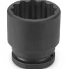 Grey Pneumatic 1-1/2" Drive x 4-3/16" 12 Point Deep Length Impact Socket (SAE) 6334D