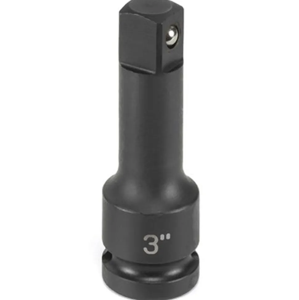 Grey Pneumatic 1/2" Drive x 3" Extension w/ Friction Ball 2243E