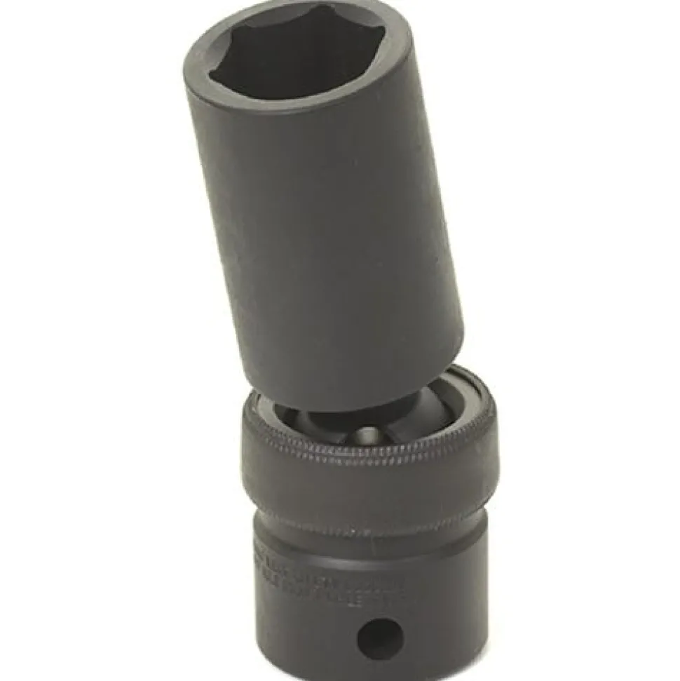 Grey Pneumatic 3/8" Drive x 15mm Standard Universal Impact Socket 1015UM