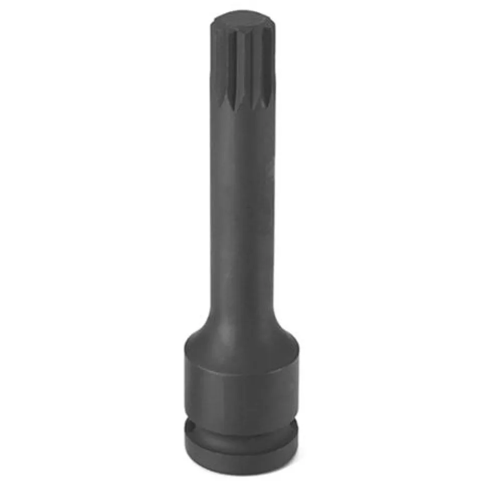 Grey Pneumatic 1/2" Drive x M8 Triple Square Driver 4" Length 21084S