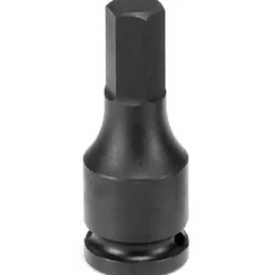Grey Pneumatic 1/4" Drive x 6mm Hex Standard Length Impact Socket (Metric) 9906M