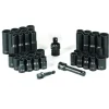 Grey Pneumatic 43 Piece 3/8" Drive 12 Point Impact Socket Set (SAE & Metric) 1643RD