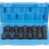 Grey Pneumatic 10 Piece 1/2" Drive Hex Driver Set 1398H