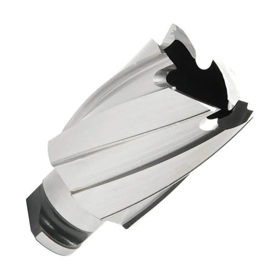 Hougen 1-1/8" x 1" Depth RotaLoc Plus HSS Annular Cutter 17836