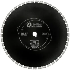 iQ 16.5" Q-Drive Arrayed Segmented Combination Diamond Blade w/ Silent Core MX16-125-QD-KP