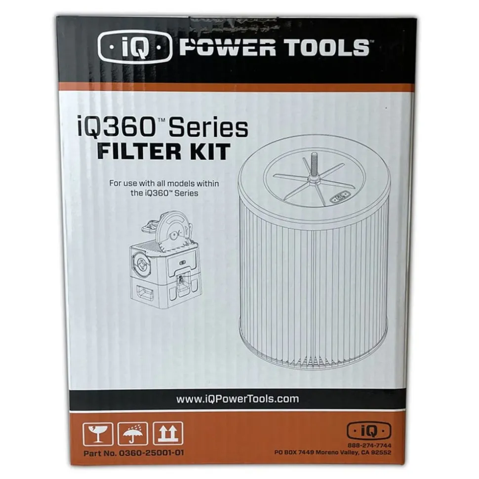 iQ Replacement Vacuum Filter (for use with iQ360X/iQ360XR) 0360-25001-01