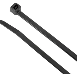 Klein Cable Ties 115", Zip Ties, 50-Pound Tensile Strength, Black 450210