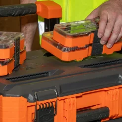 Klein Heavy Duty Flip Impact Socket Set, SAE, 8-Piece 65618