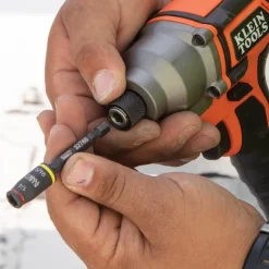 Klein 3-in-1 Impact Flip Socket Set, 1/4-Inch, 5/16-Inch, 2-Piece 32768