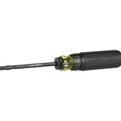 Klein 7-in-1 Impact Rated Flip Socket Set w/ Ratcheting Handle 32910RCHT