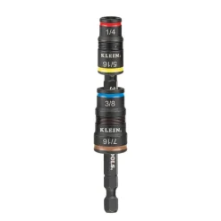 Klein 5-in-1 Impact Rated Flip Socket Set 32932