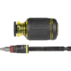 Klein 12-in-1 Impact Rated Stubby Driver Set w/ Flip Sockets 32308HD