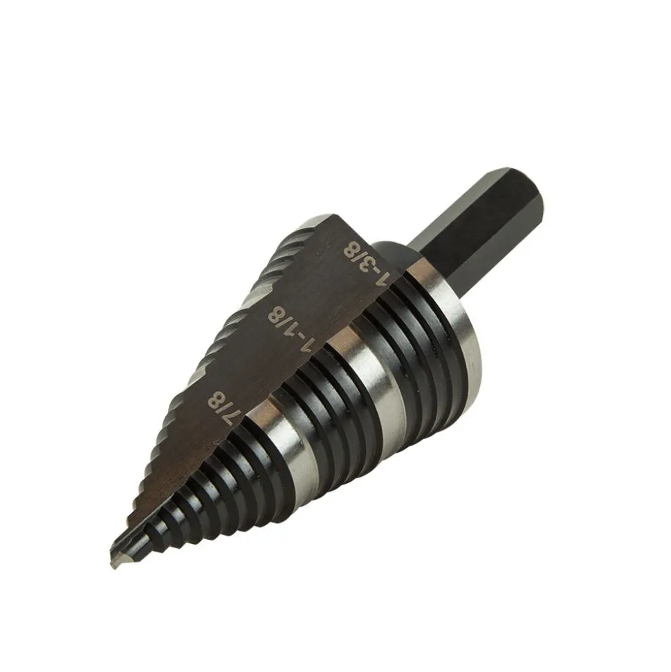 Klein Step 7/8" to 1-3/8" Drill Bit #15 Double Fluted KTSB15