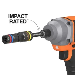 Klein Tools Quad-4 Deep-Well Heavy-Duty Impact Flip Socket, SAE 651QS