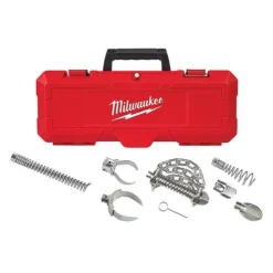 Milwaukee 2 - 4" Head Attachment Kit for Milwaukee 7/8" Sectional Cable 48-53-3839