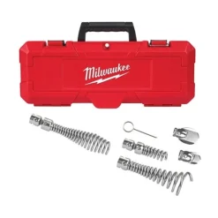 Milwaukee 1-1/4 - 2" Head Attachment Kit for Milwaukee 5/8" Sectional Cable 48-53-3820