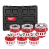 Milwaukee 1/2" - 2" High Speed NPT 12R Pipe Threading 6 Head Kit (700) 48-36-1060