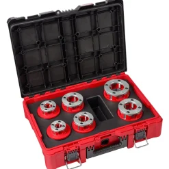 Milwaukee 1/2" - 2" High Speed NPT 12R Pipe Threading 6 Head Kit (700) 48-36-1060