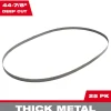 Milwaukee 44-7/8" 10 TPI Bandsaw Blades 25pk 48-39-0505