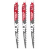 Milwaukee 9" 3 TPI Carbide Axe Pruning SAWZALL Blades (3 Pack) 48-00-5332