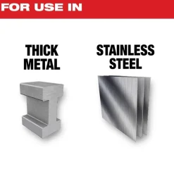 Milwaukee 9" 7 TPI Sawzall Torch Reciprocating Carbide Blades (3 Pack) 48-00-5302