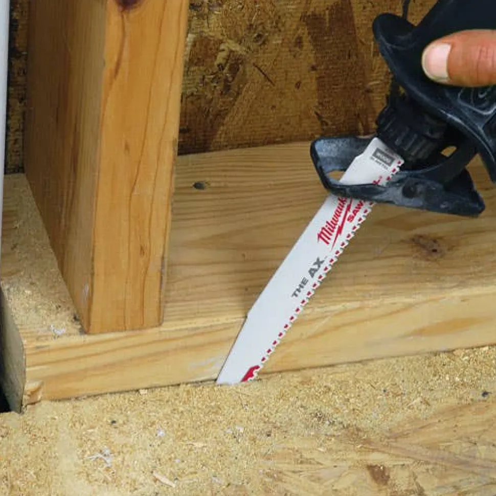 Milwaukee 6" 5 TPI Wood Cutting Sawzall Blade (Each) 48-01-7035