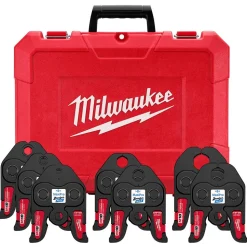 Milwaukee 1/4"- 1-1/8" ZoomLock MAX Press Jaw Kit for M18 FORCE LOGIC Press Tools 49-16-2662Z